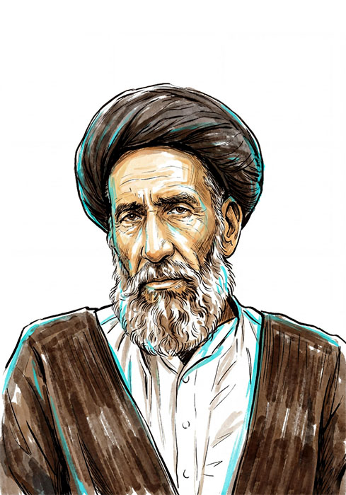 تصویرسازی آیت الله سید حسن مدرس